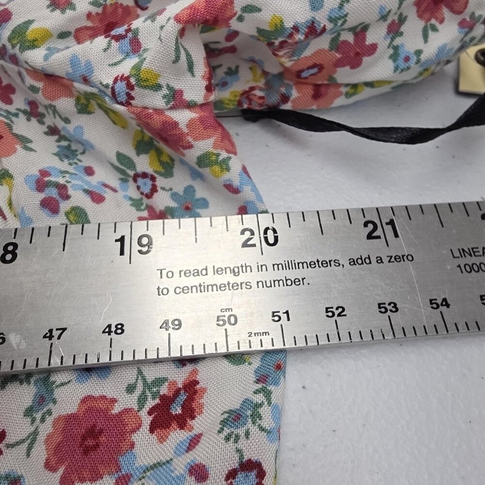 Liberty Love Dress Womens 2XL White Floral Smocked Maxi Puff Sleeve Forever 21 - Picture 10 of 10